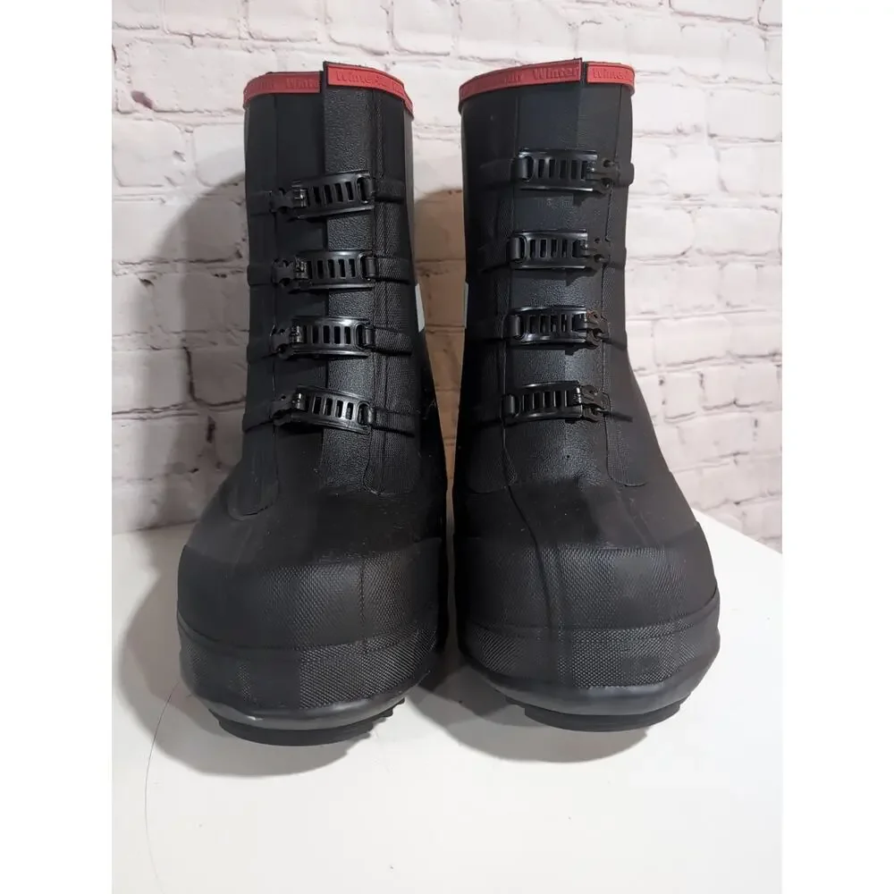 Tingley Winter-Tuff Ice Traction 4 Buckle Overboot Size 11 $202 Retail New